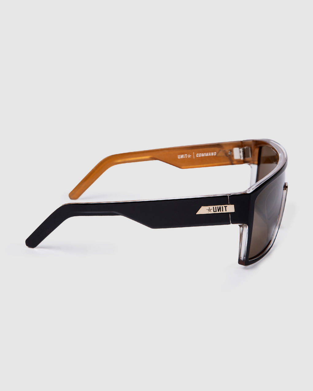 UNIT Sunglasses Command - Black Gold Polarised