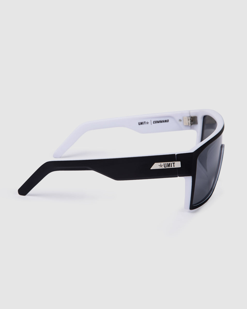 UNIT Sunglasses Command - Black White Polarised