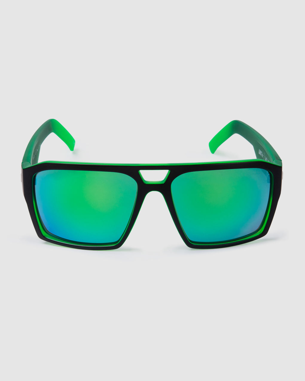 UNIT Sunglasses Vault - Matte Black Dip Green Polarised